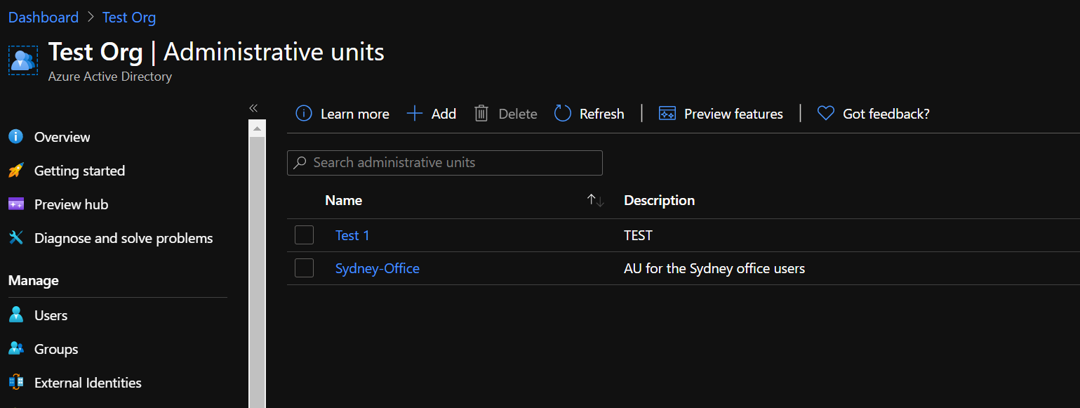 Effective use of Azure AD Administrative Units [Azure AD AUs] – EMS Route