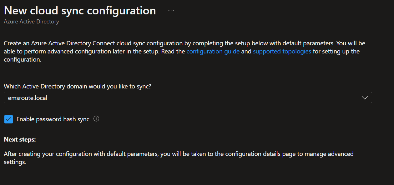 It’s 2023. Let’s Talk About Azure AD Connect Cloud Sync EMS Route
