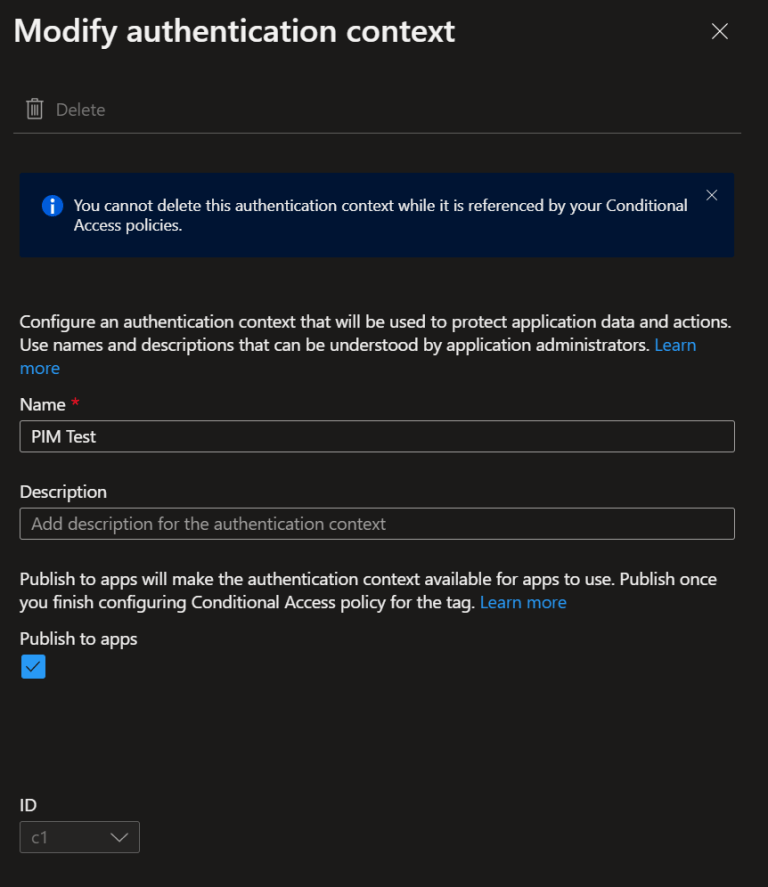 Use Authentication Context with Strong Auth on PIM Role Activation ...