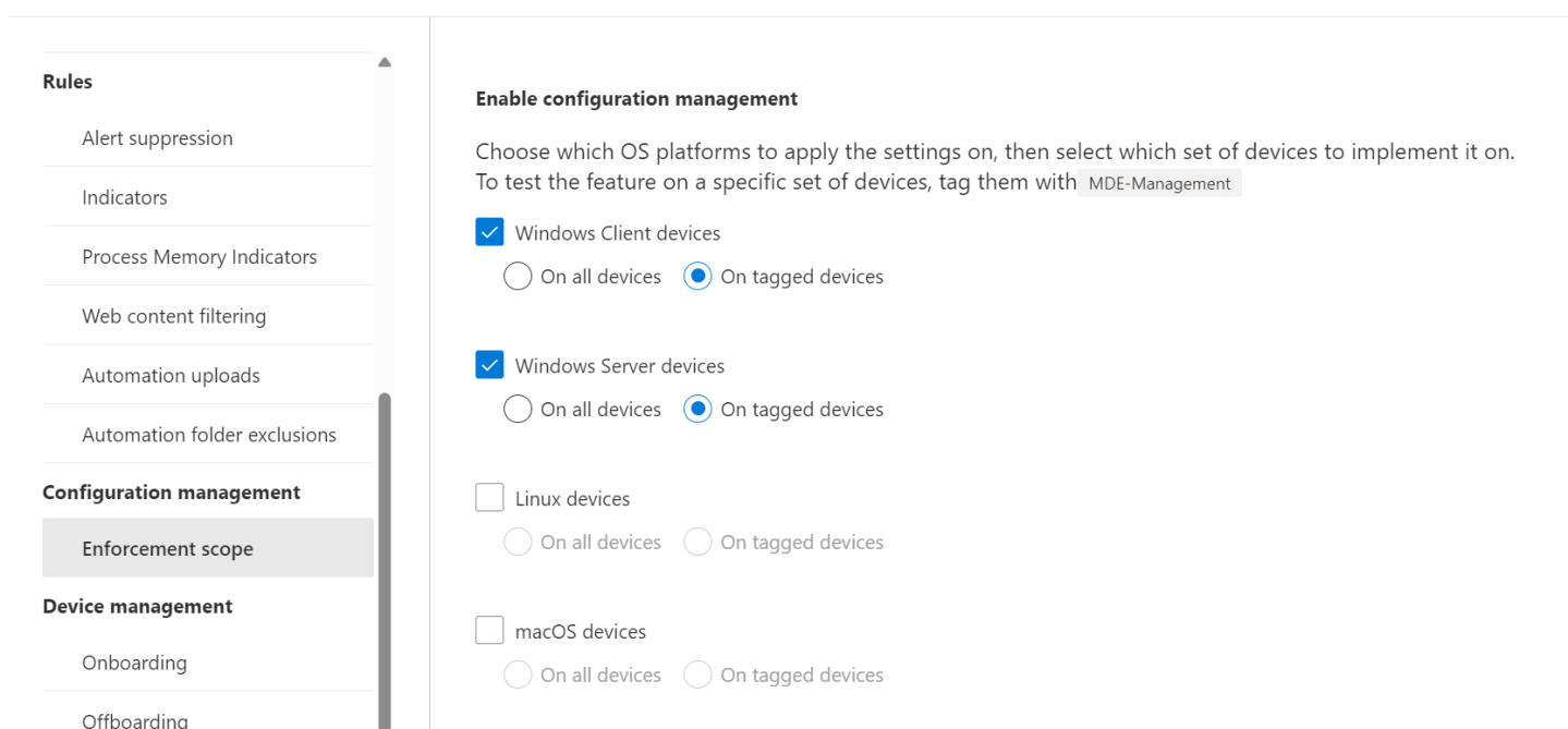 How to Enable the New Security Settings Management Feature in Defender ...