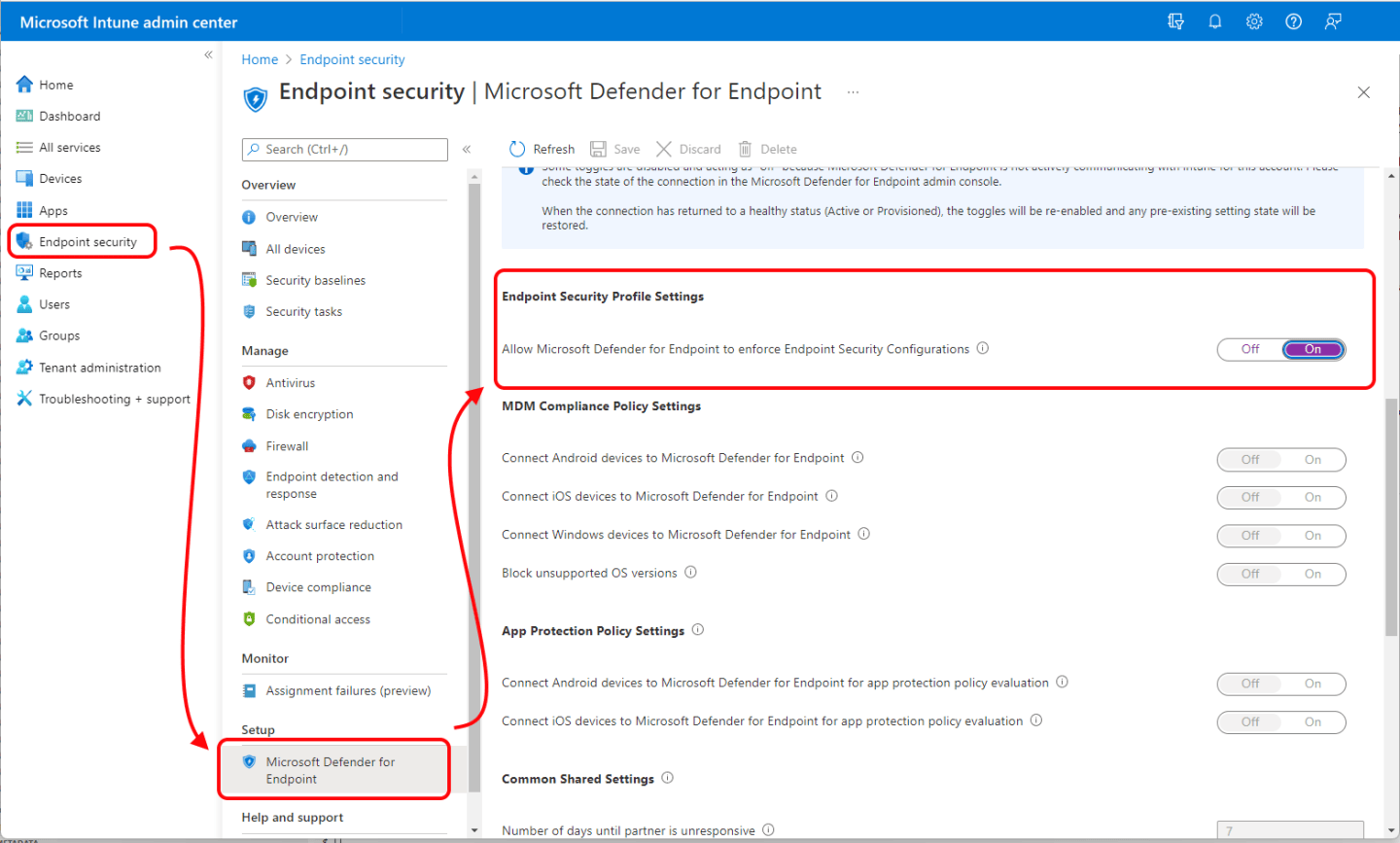How to Enable the New Security Settings Management Feature in Defender ...