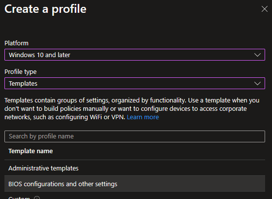 How to Use Intune to Create a Dell BIOS Config Profile? – EMS Route