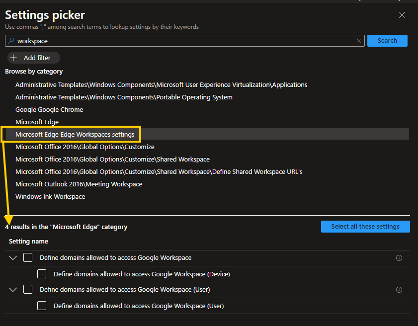 Browser Security With Microsoft Intune – Set Google Workspace Domain Restrictions