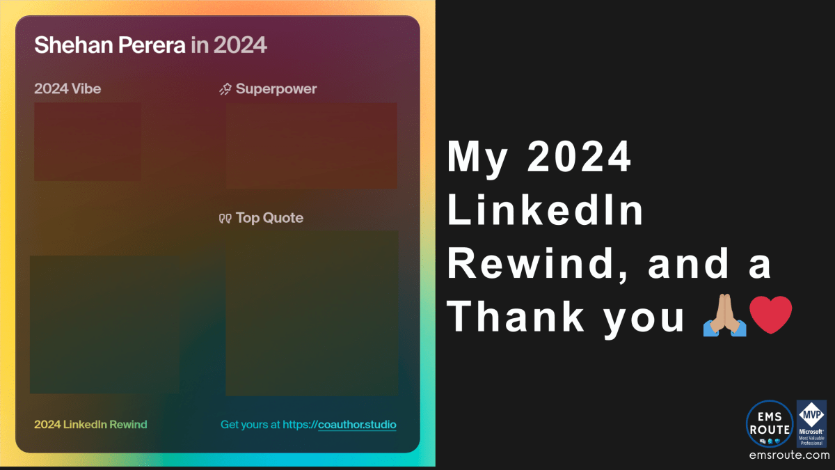 My 2024 LinkedIn Rewind and Thank&nbsp;you!